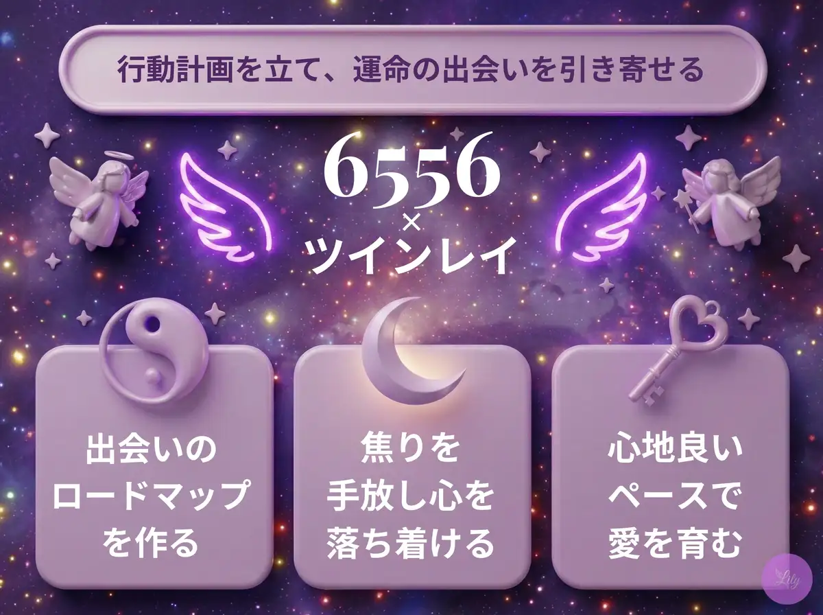 リリーのエンジェルナンバー 6556 x ツインレイ