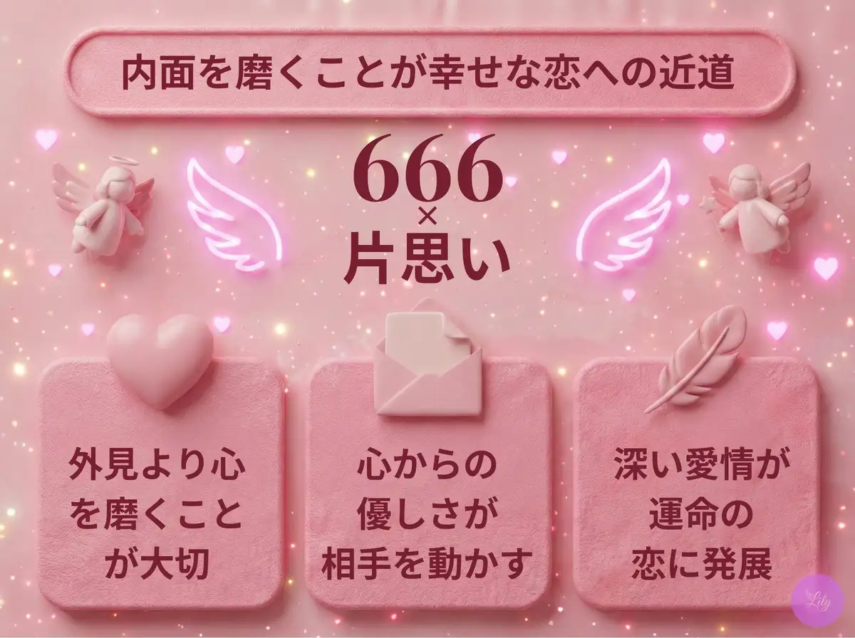 リリーのエンジェルナンバー 666 x 片思い