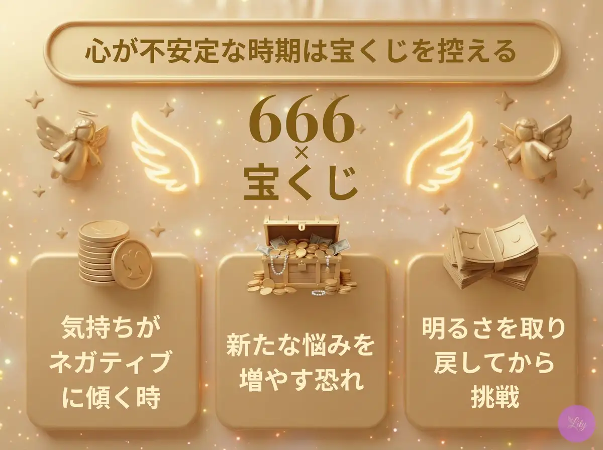 リリーのエンジェルナンバー 666 x 宝くじ