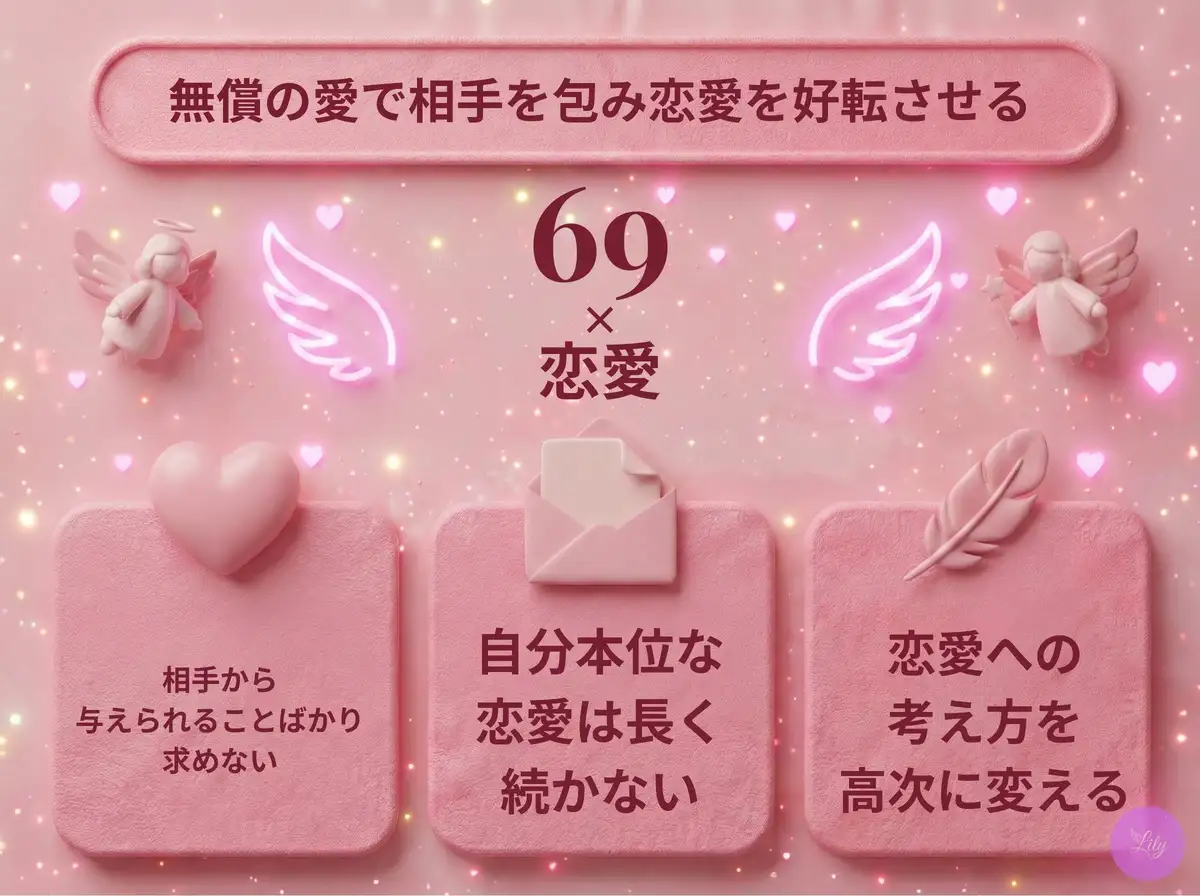 リリーのエンジェルナンバー 69 x 恋愛