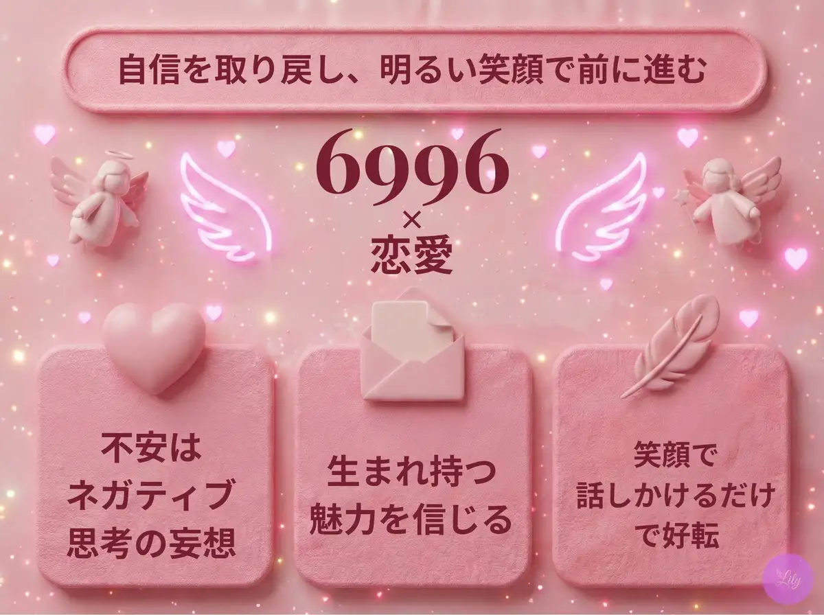 リリーのエンジェルナンバー 6996 x 恋愛
