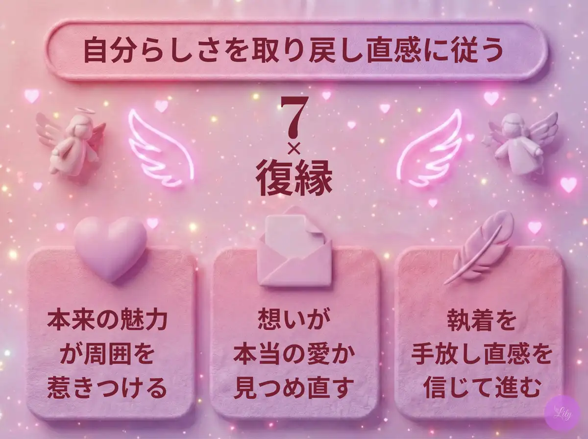 リリーのエンジェルナンバー 7 x 復縁