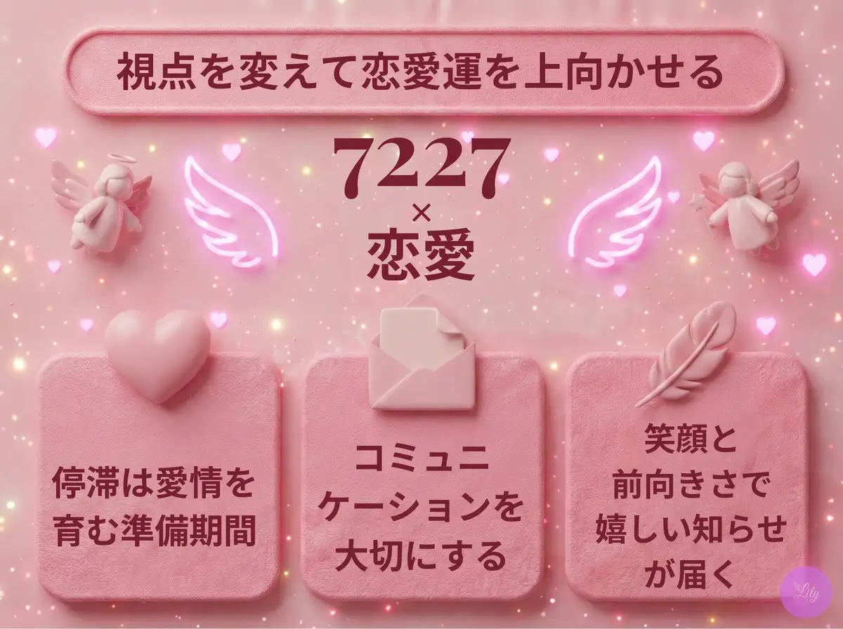リリーのエンジェルナンバー 7227 x 恋愛