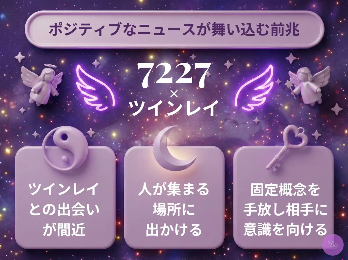 リリーのエンジェルナンバー 7227 x ツインレイ
