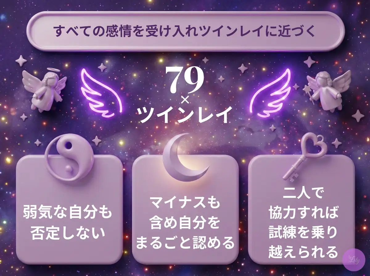 リリーのエンジェルナンバー 79 x ツインレイ