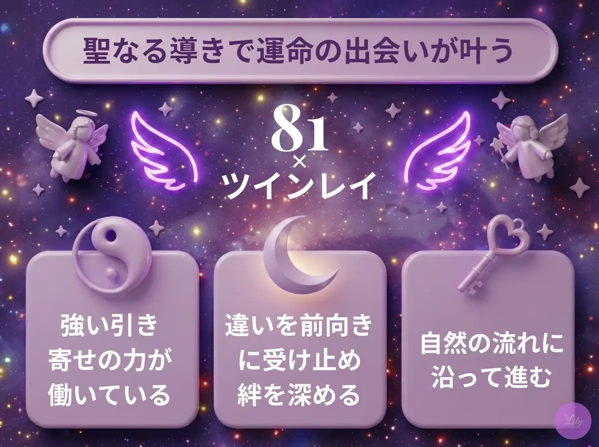 リリーのエンジェルナンバー 81 x ツインレイ