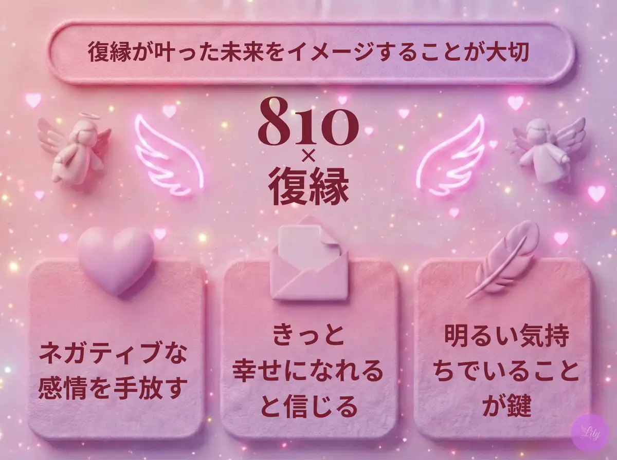 リリーのエンジェルナンバー 810 x 復縁