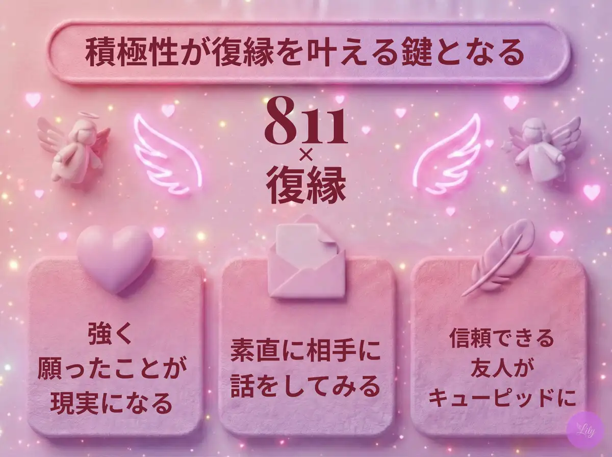 リリーのエンジェルナンバー 811 x 復縁