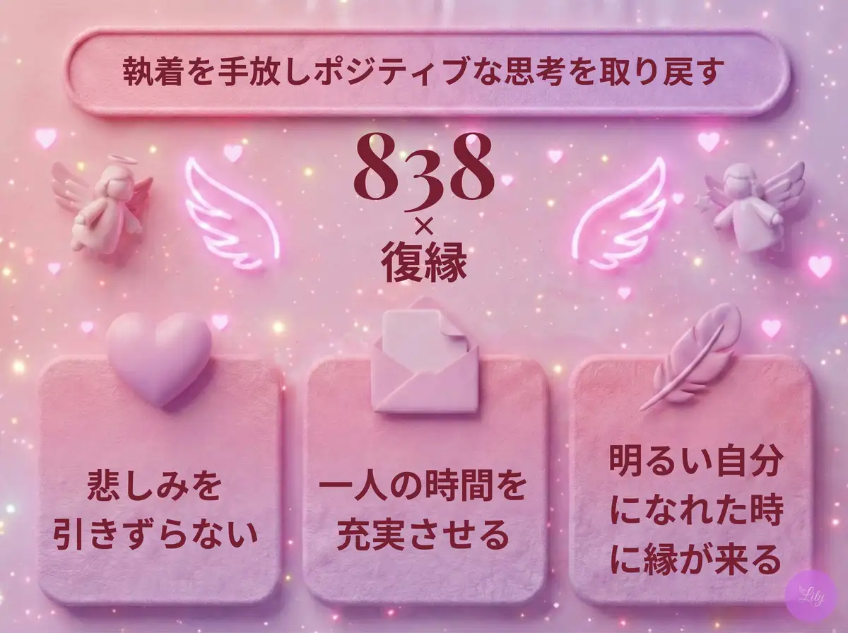 リリーのエンジェルナンバー 838 x 復縁