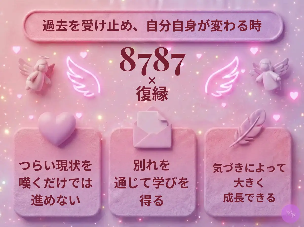 リリーのエンジェルナンバー 8787 x 復縁