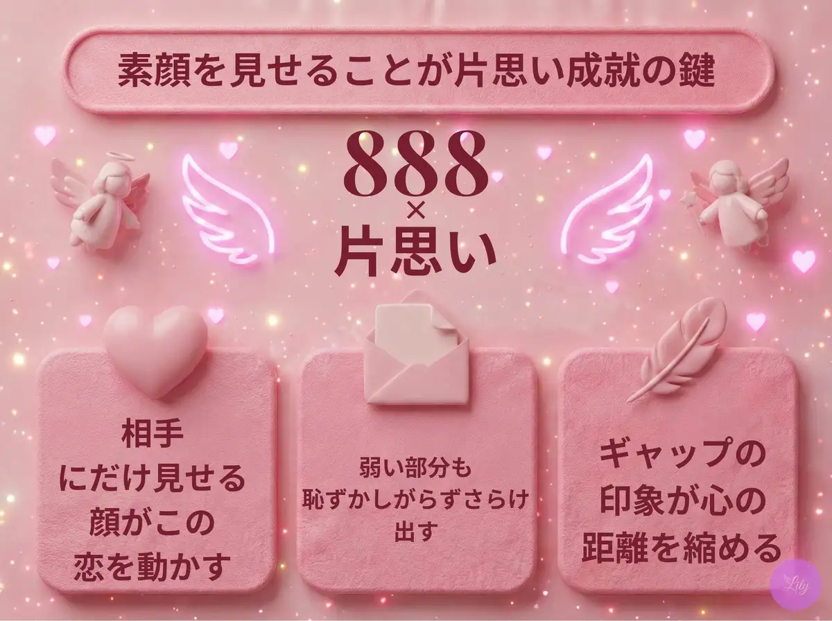 リリーのエンジェルナンバー 888 x 片思い