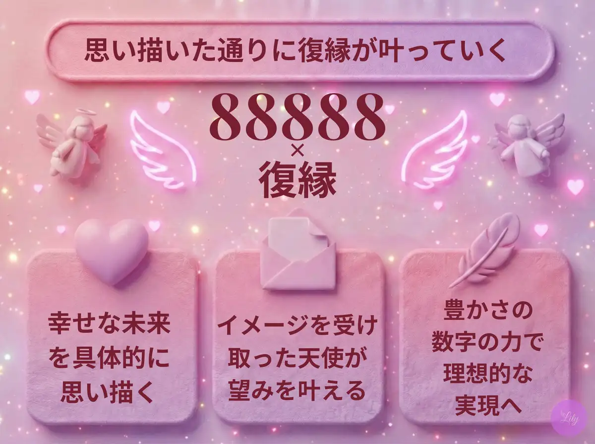 リリーのエンジェルナンバー 88888 x 復縁