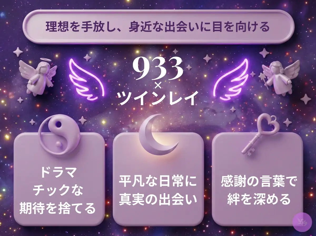 リリーのエンジェルナンバー 933 x ツインレイ