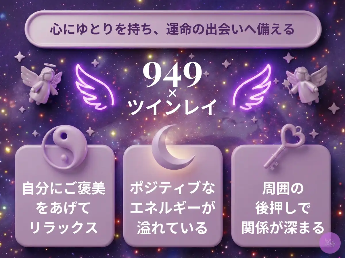 リリーのエンジェルナンバー 949 x ツインレイ